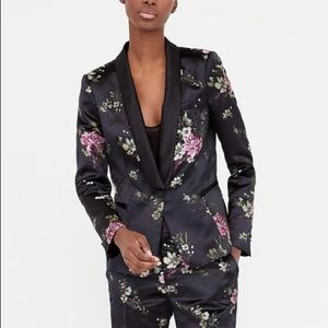 Zara jacquard blazer bnwt